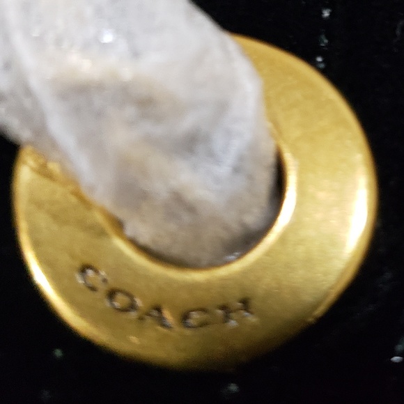 *Coach Mini Black Velvet Parker18 Chain Bag - Picture 8 of 8